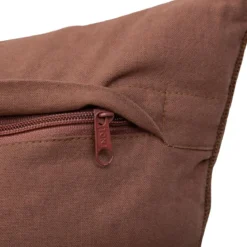 COUSSIN BRODE HARY MARRON 45X45CM