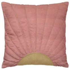 COUSSIN BRODE LUREX COLLECTIONNEUR ROSE 40X40CM