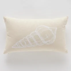 COUSSIN COQUILLAGE 30X50CM
