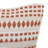COUSSIN COTON JACQUARD MICAH TERRACOTTA 38X38CM