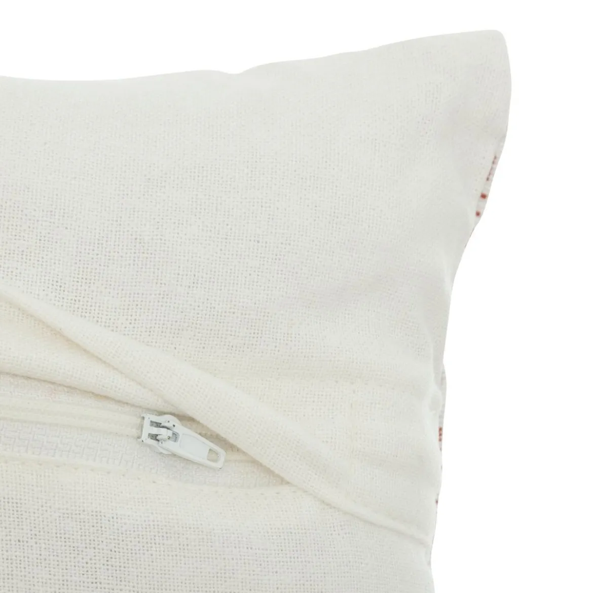 COUSSIN COTON JACQUARD MICAH TERRACOTTA 38X38CM
