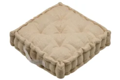 COUSSIN DE SOL JOSEPHA JUTE 45X45X10CM