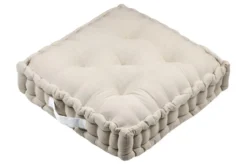 COUSSIN DE SOL RILAX LIN ECRU 60X60X10CM