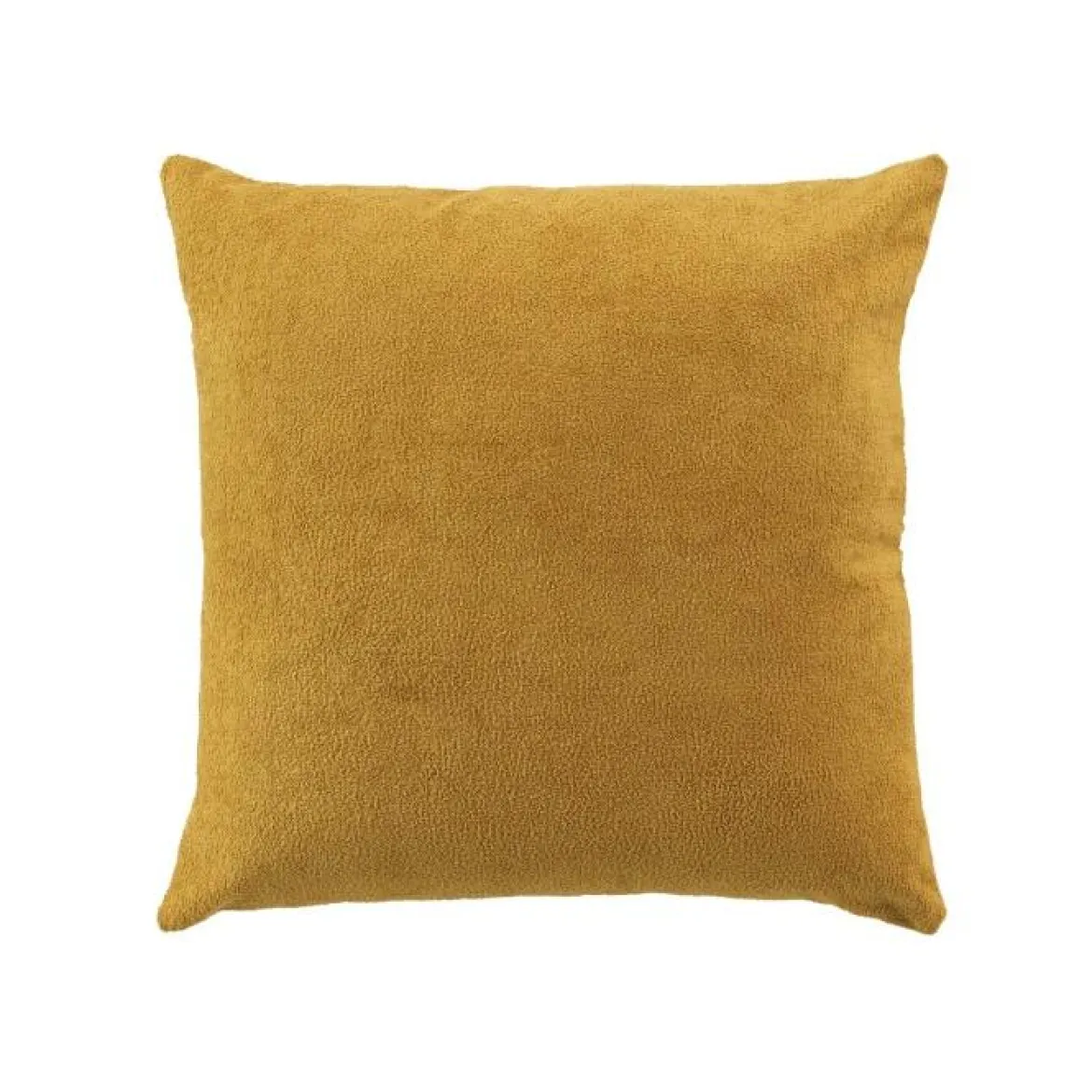COUSSIN DEHOUSSABLE 45X45CM BOUCLETTE POLYCOTON TESSA OCRE