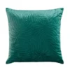 COUSSIN DEHOUSSABLE 50X50CM VELOURS ANALIA EMERAUDE