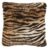 COUSSIN EFFET PEAU BETE TIGRE