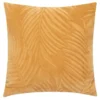 COUSSIN FLANEL BRUSH ZOA OCRE 40X40CM