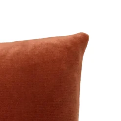 COUSSIN FLANELLE UNI TERRACOTTA 38X38CM