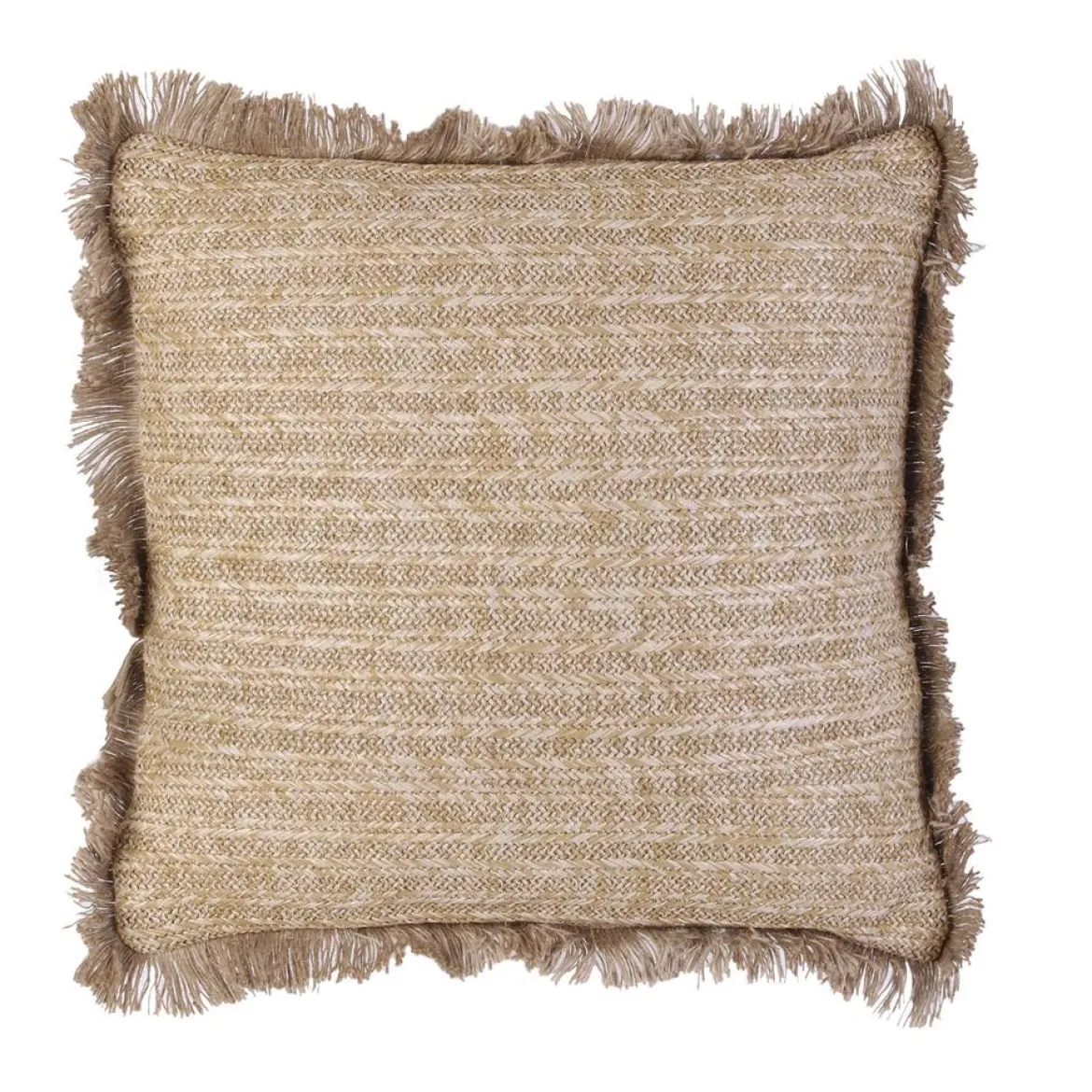 COUSSIN RAPHIA NATUREL DEHOUSSABLE 40X40CM
