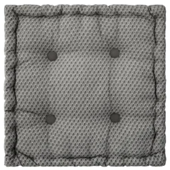 COUSSIN SOL OTTO GRIS 40X40X8CM