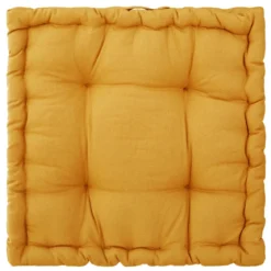 COUSSIN SOL OTTO OCRE 40X40X8CM