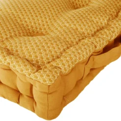 COUSSIN SOL OTTO OCRE 40X40X8CM