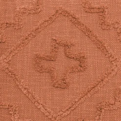 COUSSIN TUFTE INCA TERRACOTTA 40X40CM