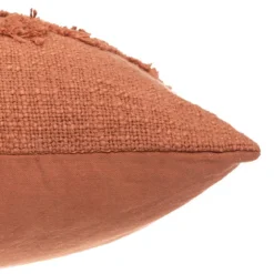 COUSSIN TUFTE INCA TERRACOTTA 40X40CM