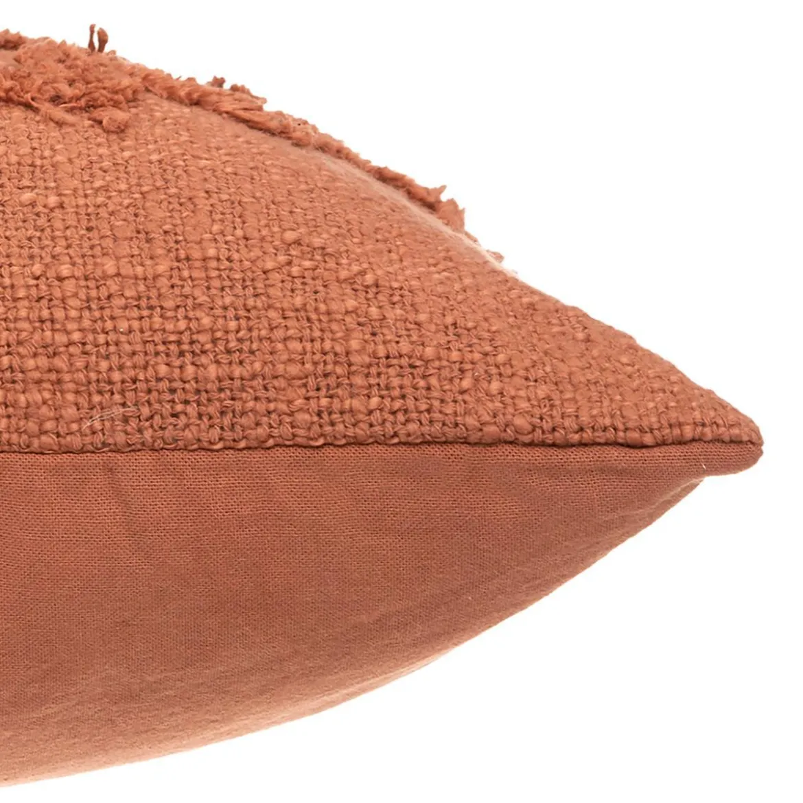 COUSSIN TUFTE INCA TERRACOTTA 40X40CM