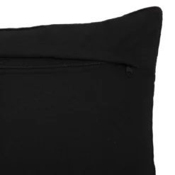 COUSSIN VELOURS BRODE NIGHT NOIR 30X50CM