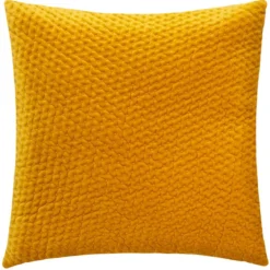 COUSSIN VELOURS DOLCE OCRE 40X40CM