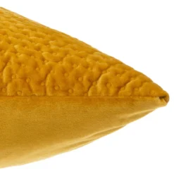 COUSSIN VELOURS DOLCE OCRE 40X40CM