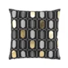 COUSSIN 45X45CM COTON IMPRIME METALLISE CALIDOR