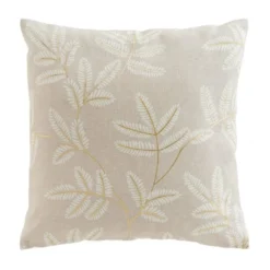 COUSSIN 50X50CM COTON POLYESTER IMPRIME METAL. ALTEA