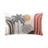 COUSSIN 30X50CM POLYCOTON IMPRIME ET JUTE COCOTIS