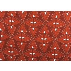 COUSSIN ADIYA 40X40CM MOTIF AMBRE