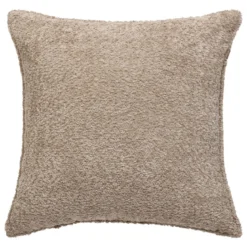 COUSSIN BOUCLETTE SOANA TAUPE 45X45CM
