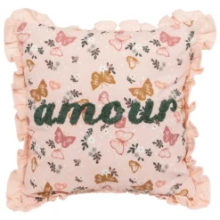 COUSSIN CARRE BRODE ALINA 40X40CM
