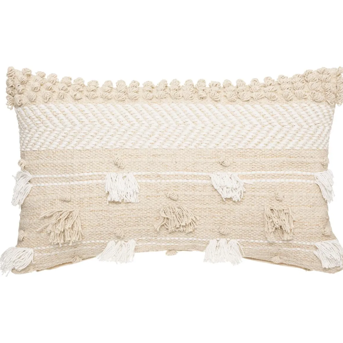 COUSSIN COTON SABLE CUIVRE 30X50CM