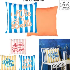 COUSSIN DEPERLANT DOLCE VITA 40X40CM