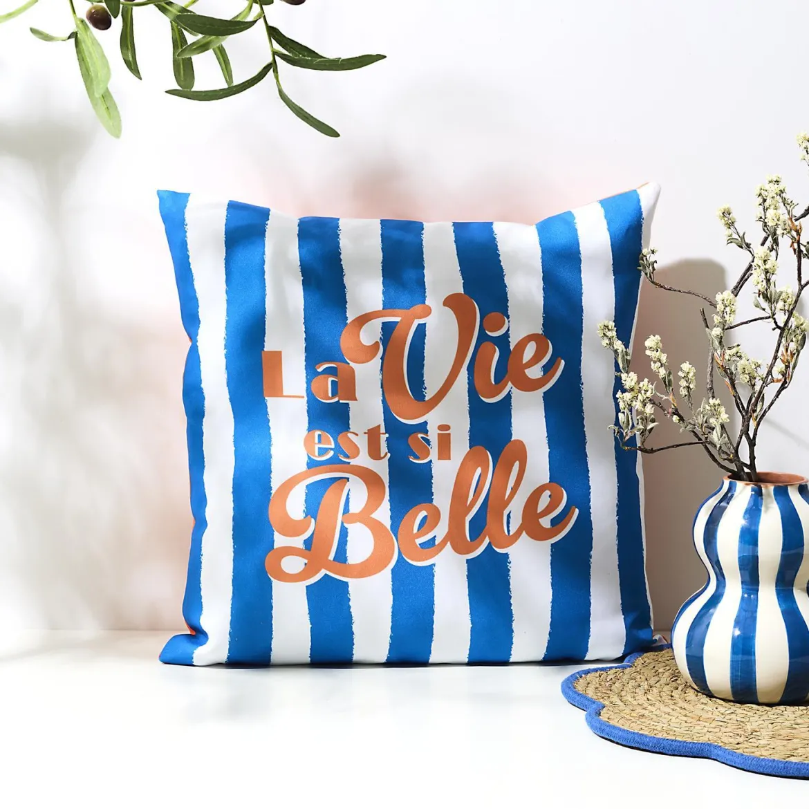 COUSSIN DEPERLANT DOLCE VITA 40X40CM