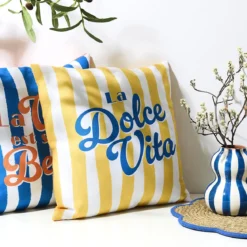 COUSSIN DEPERLANT DOLCE VITA 40X40CM
