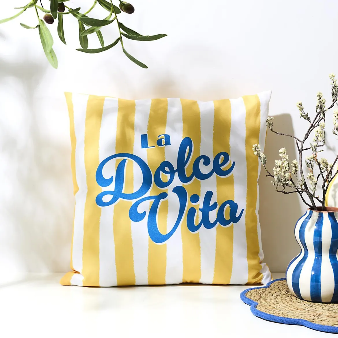 COUSSIN DEPERLANT DOLCE VITA 40X40CM