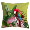 COUSSIN DEPERLANT IMPRIME PERROQUET 45X45CM