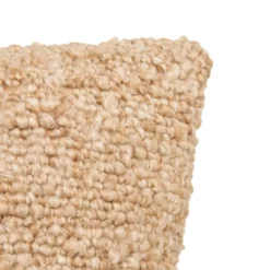 COUSSIN EFFET LAINE VOLNA CARAMEL 45X45CM