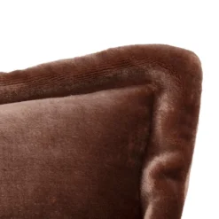 COUSSIN FLANELLE CUDDLY MARRON 38X58CM