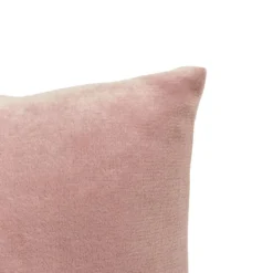 COUSSIN FLANELLE UNI ROSE 38X38CM