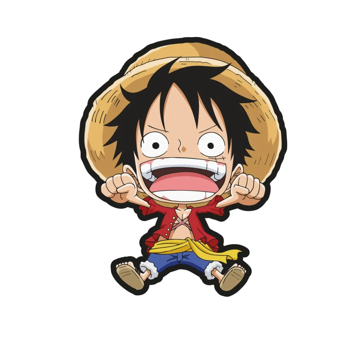 COUSSIN FORME LUFFY ONE PIECE