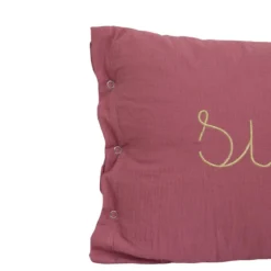 COUSSIN LILI VIEUX ROSE 30X50CM