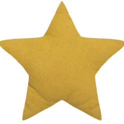 COUSSIN OYA ETOILE OCRE