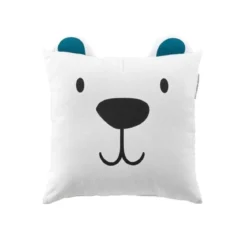 COUSSIN 40X40CM COTON IMPRIME IGLOO