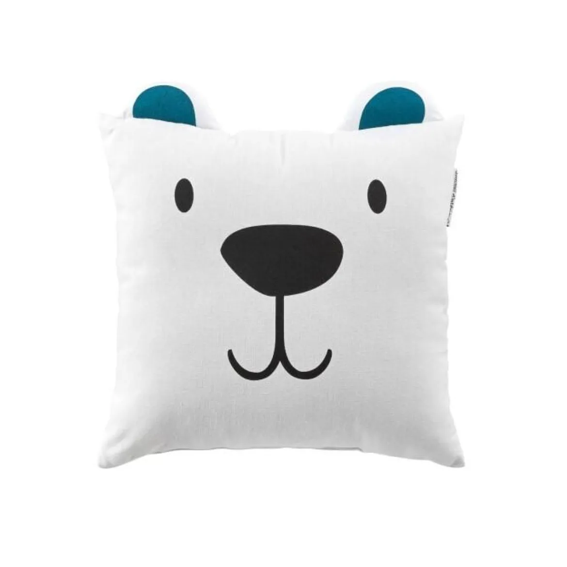 COUSSIN 40X40CM COTON IMPRIME IGLOO