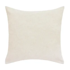 COUSSIN 60X60CM EFFET LIN TISSE NANDO NATUREL