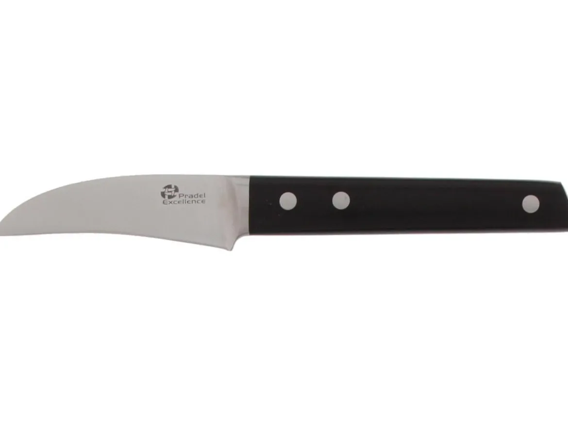COUTEAU BEC D OISEAU CLEVER 8 CM MANCHE 3 RIVETS