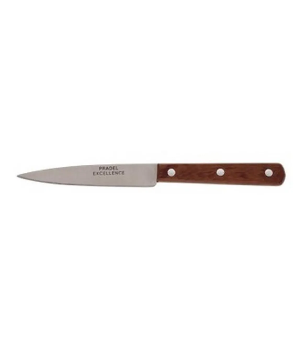 COUTEAU OFFICE 10CM MANCHE BOIS 3 RIVETS
