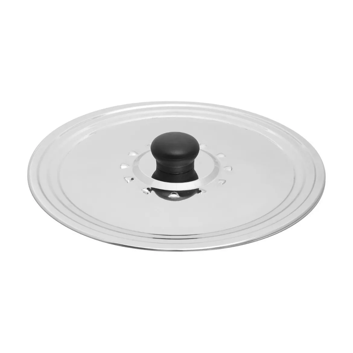 COUVERCLE ACIER INOX 22 A 26CM