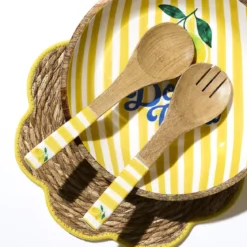 COUVERT A SALADE MANGUIER DOLCE VITA JAUNE