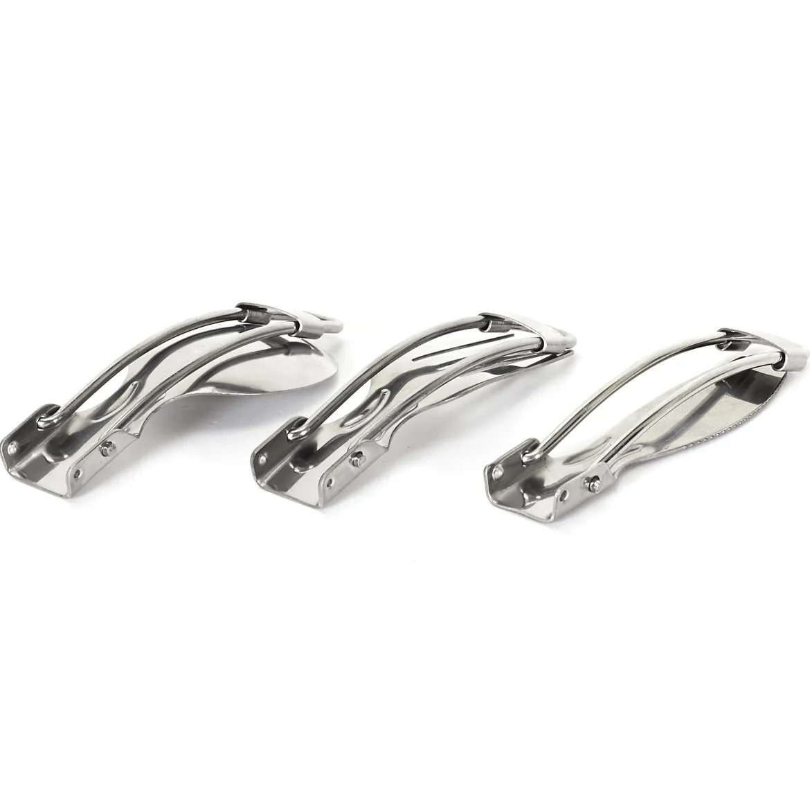 COUVERT PLIABLE A EMPORTER INOX X3 PIECES