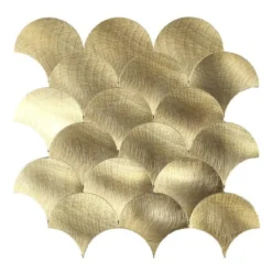CREDENCE ADHESIVE X4 PIECES 25X25CM MURAL SCALE OR