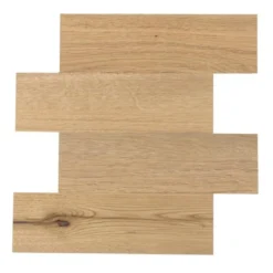 CREDENCE ADHESIVE X4 PIECES 25X25CM MURAL BOISEO NATUREL